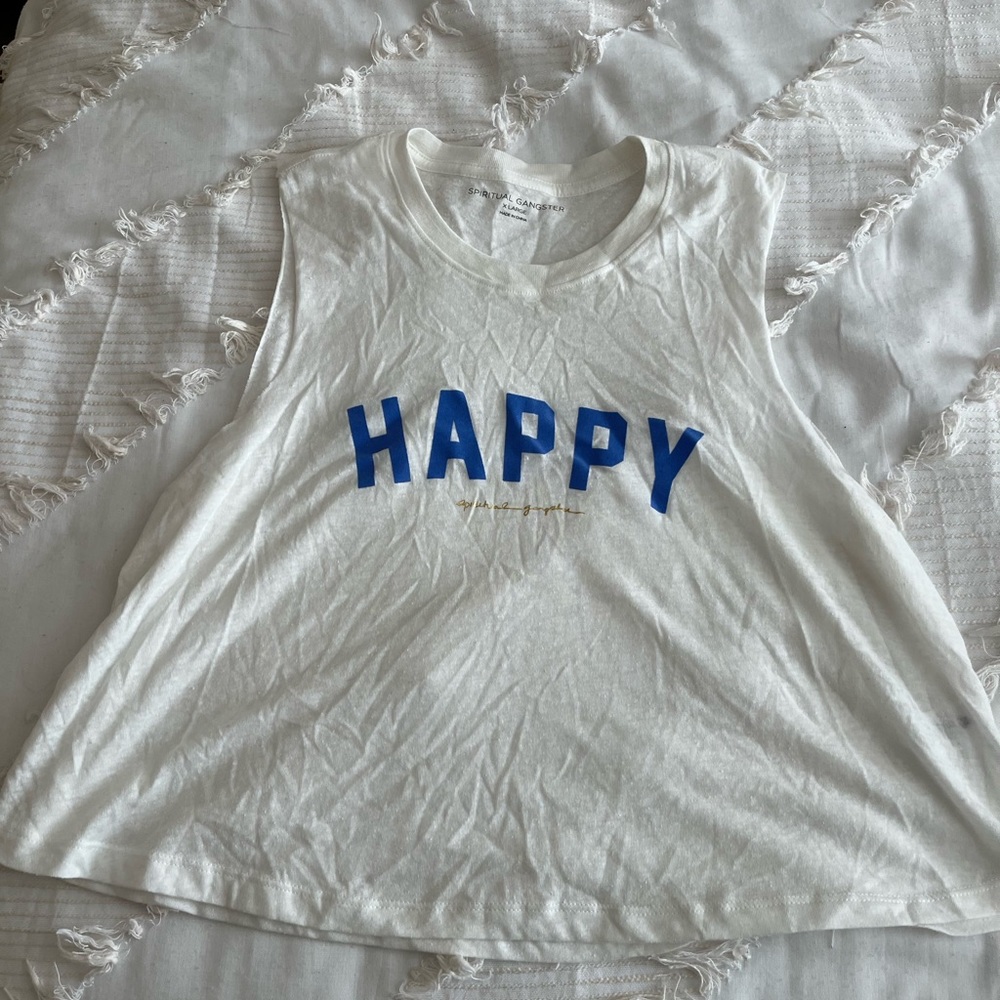 Spiritual Gangster Workout Top
